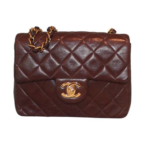 chanel aubergine mini flap bag|chanel handbags.